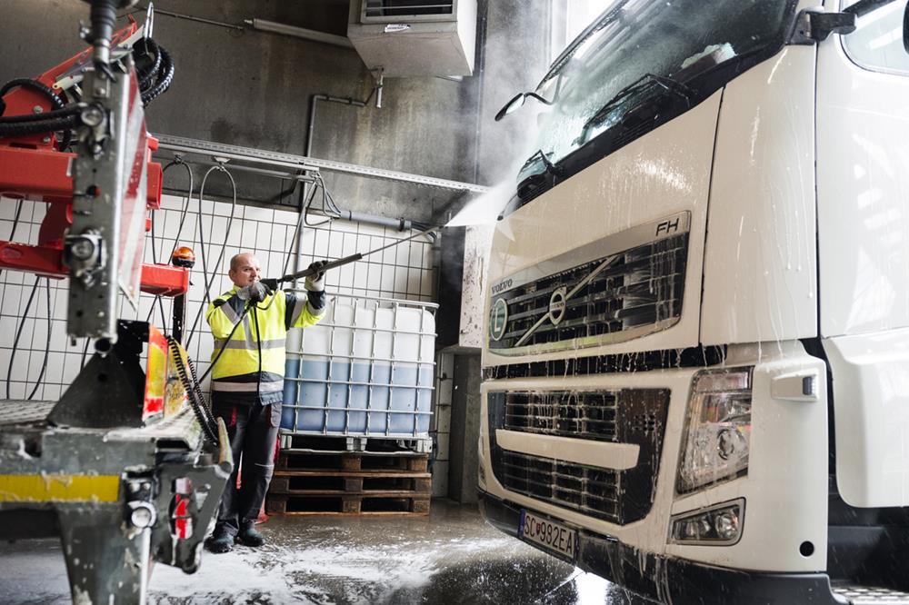 Wasstraat (truckwash) - Duurzaamheid